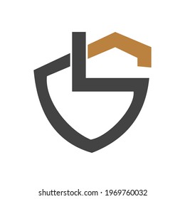 Alphabet letters monogram icon logo of LG