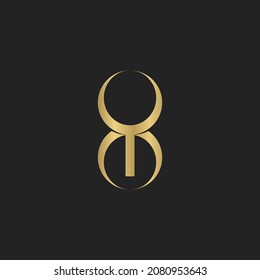 Alphabet letters monogram icon logo of XY YX
