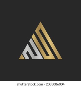 Alphabet letters Monogramm Symbol-Logo von ZS SZ