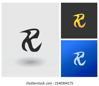letras alfabéticas logotipo de icono de monograma PL RL