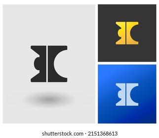 letras del alfabeto icono de monograma logotipo CE