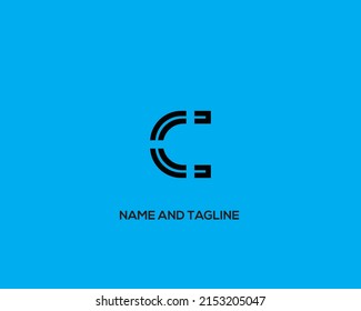 alphabet letters monogram icon logo CC