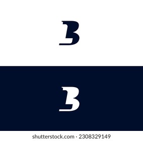 Alphabet letters monogram icon logo BL or LB