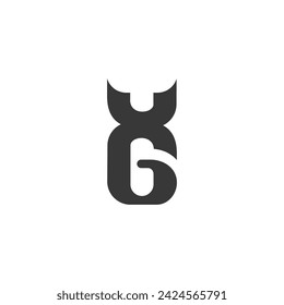 Alphabet Buchstaben Monogramm Icon Logo von XG GX