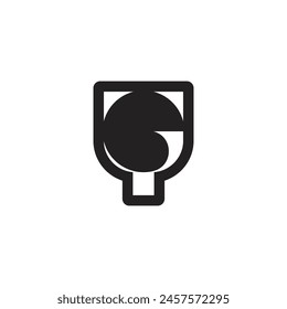 Alphabet letters monogram icon logo of YG GY