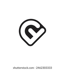 Alphabet letters monogram icon logo of YG GY