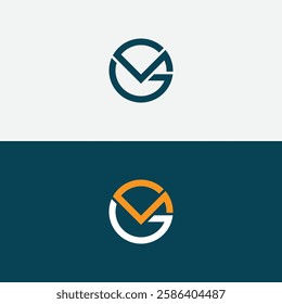 Alphabet letters monogram icon logo MG,GM,M and G. Alphabet initial letter MG GM logo design template.