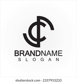 Alphabet letters monogram logo CS,SC,S and C, elegant and Professional letter icon design 