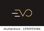 Alphabet letters monogram logo EVO,OVE,VEO,V,E and O 