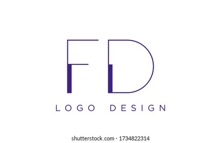 Alphabet letters monogram logo icon FB,BF,F and B
