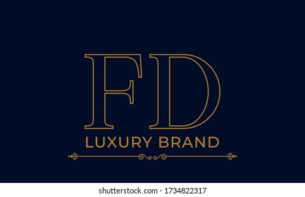 Alphabet Buchstaben Monogramm Logo Symbol FB,BF,F und B
