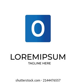 Letras alfabéticas O logotipo del monograma