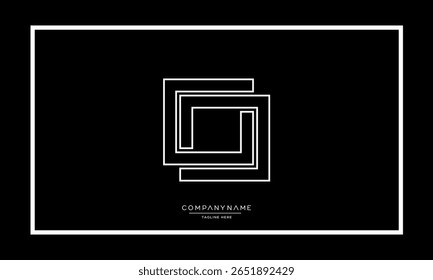 Letras del alfabeto O o monograma del logotipo OO
