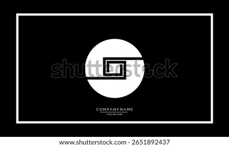 Alphabet letters O or OO logo monogram