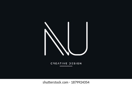 Alphabet Letters OL or LO Icon logo