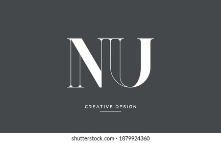 Alphabet Letters OL or LO Icon logo