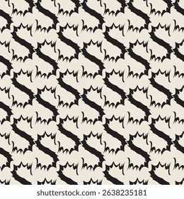 Alphabet letters of seamless pattern, like illustration. Suit for package design, wallpaper, fashion print, Housing wallpaper, arty-crafty.
