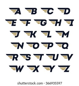 32,415 Wing alphabet Images, Stock Photos & Vectors | Shutterstock