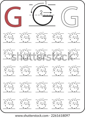 Alphabet letters Tracing Worksheet. ABC Activities and Exercises for kids. Activity for pre-schoolers and kindergarten. Letters A-Z. English for kids. Hand Writing for kids.