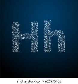 Alphabet. Letters. Vector illustration. 