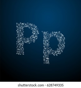 Alphabet. Letters. Vector illustration. 
