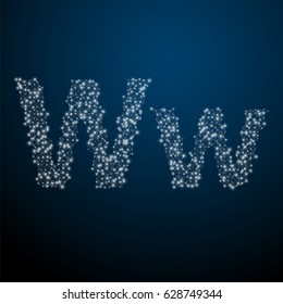 Alphabet. Letters. Vector illustration. 