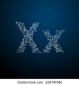 Alphabet. Letters. Vector illustration. 