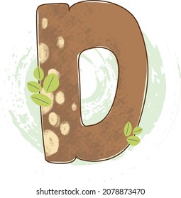 Alphabet Letters in Woodland Theme