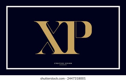 
Buchstaben XP oder PX Initialen Logo Monogramm