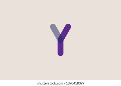 Alphabet Letters Y Logo Design 