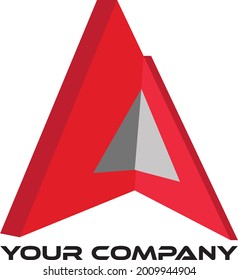 Logo de un alfabeto Logo abstracto