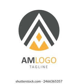 alphabet AM logo brand company symbol