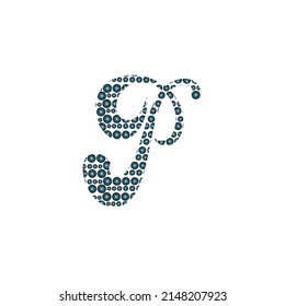 Alphabet Logo Colorful Icon Vector Design