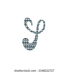 Alphabet Logo Colorful Icon Vector Design