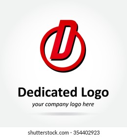 alphabet logo design element for business logo corporate identity