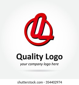 alphabet logo design element for business logo corporate identity
