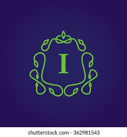 alphabet logo design element for business logo corporate identity