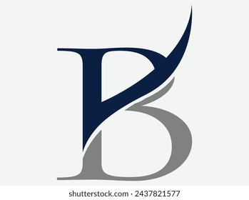 Alfabeto logo diseño tipo logo simple fuente logo B logo diseño creativo moderno