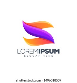 alphabet logo design vector illustration