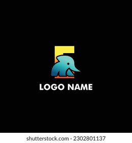 Alphabet logo design vector illustration