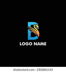 Alphabet logo design vector illustration