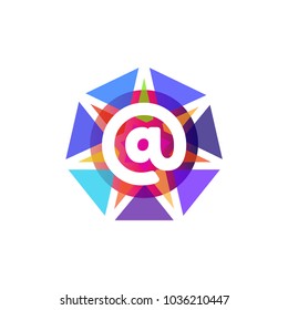 alphabet logo and icon template