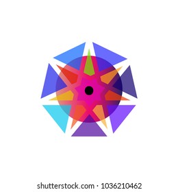 alphabet logo and icon template