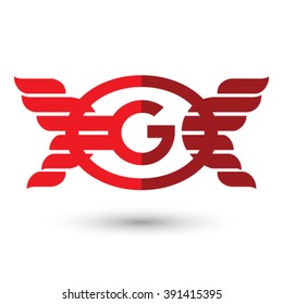 Alphabet logo is oval and wingless