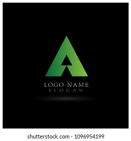 A & Alphabet Logo. Symbol & Icon Template.