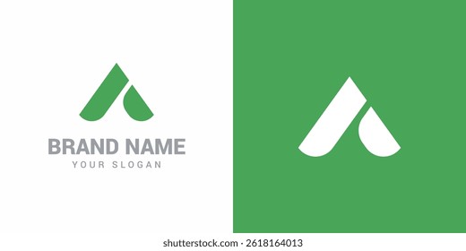 A alphabet logo Template design element with modern concept.