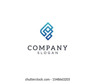 alphabet logo that combines 2 letters into one logo / symbol that is unique and original. consists of letters C and Y. editable and easy to custom