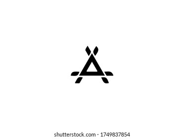 A alphabet logo vector design