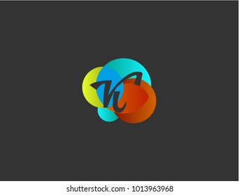 Alphabet logo. Vector element