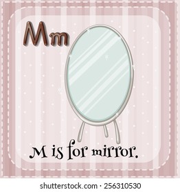 Alphabet M is for mirror